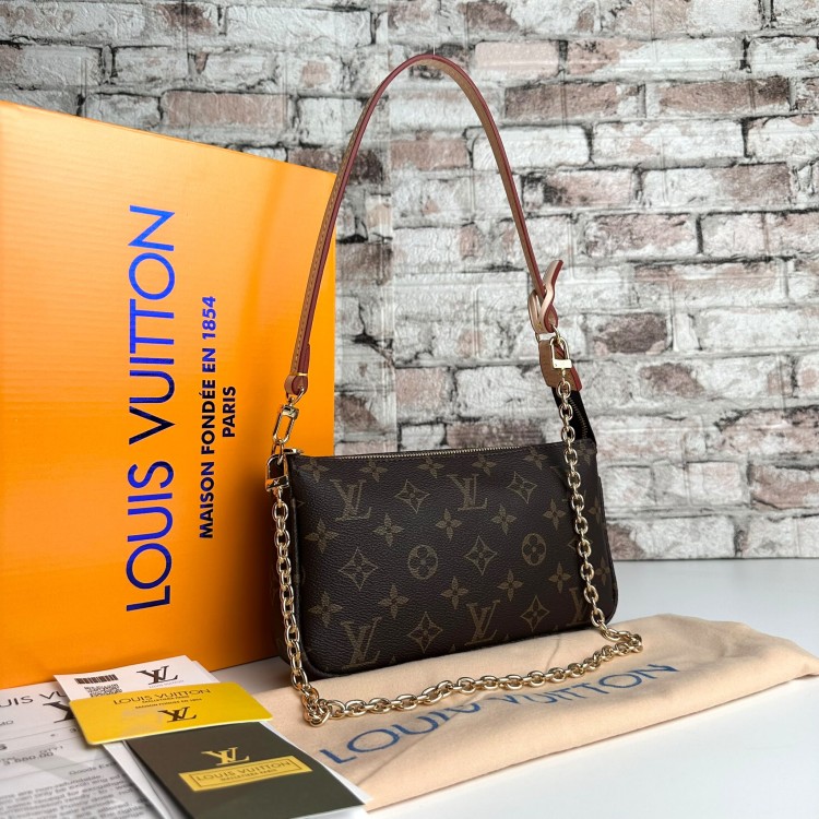 LOUİS VUİTTON POCHETTE ACCESSORİES NEW SEASON CLASSİC